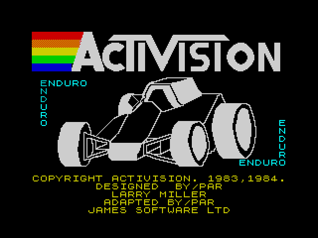 Enduro — ZX SPECTRUM GAME