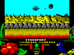 Energy Warrior — ZX SPECTRUM GAME