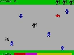 Snowman Sam — ZX SPECTRUM GAME