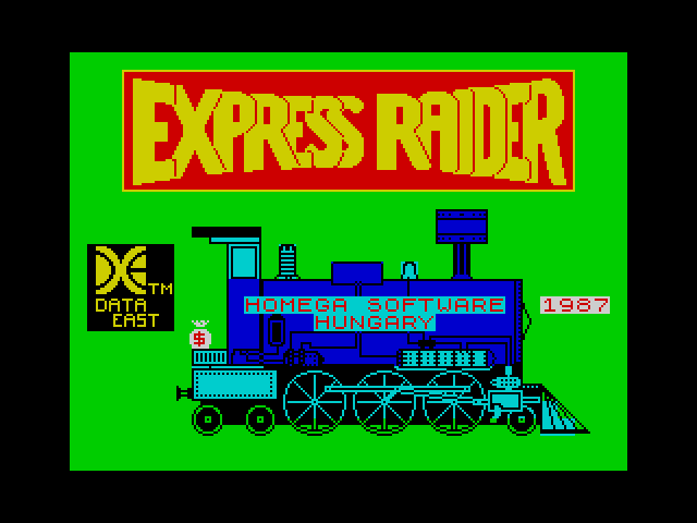 Express Raider — ZX SPECTRUM GAME