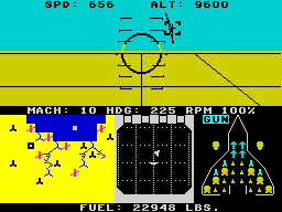 F-15 Strike Eagle — ZX SPECTRUM GAME