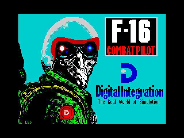 F-16 Combat Pilot — ZX SPECTRUM GAME ИГРА