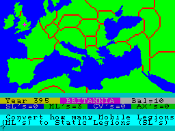 The Fall of Rome — ZX SPECTRUM GAME