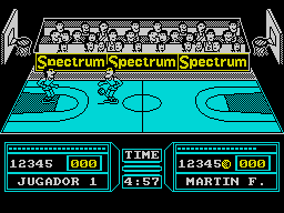 Fernando Martin Basket Master — ZX SPECTRUM GAME