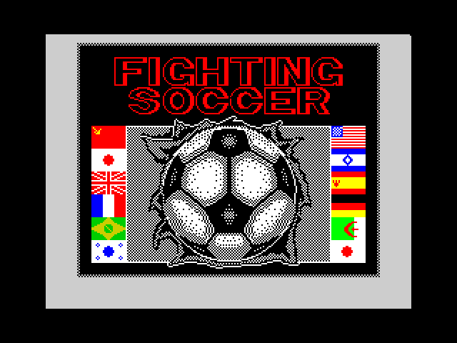 Fighting Soccer — ZX SPECTRUM GAME