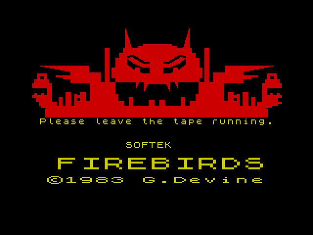 Firebirds — ZX SPECTRUM GAME