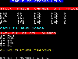 Millionaire — ZX SPECTRUM GAME ИГРА