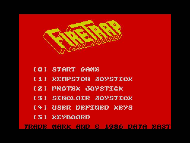 FireTrap — ZX SPECTRUM GAME ИГРА