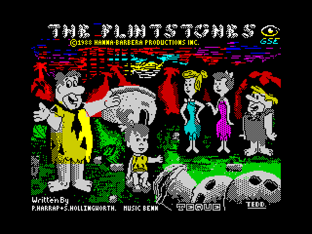 The Flintstones — ZX SPECTRUM GAME