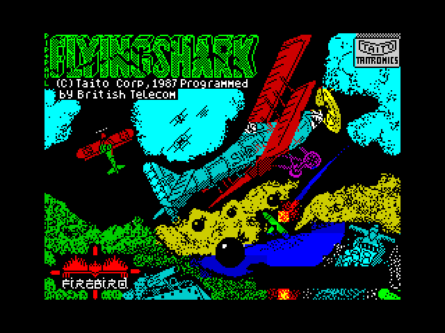 Flying Shark — ZX SPECTRUM GAME ИГРА