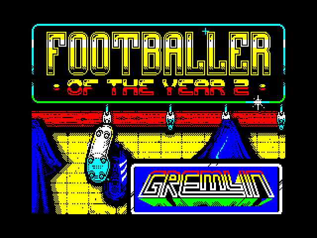 Footballer of the Year 2 — ZX SPECTRUM GAME