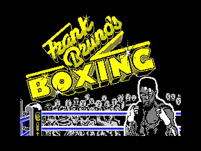 Frank Bruno's Boxing — ZX SPECTRUM GAME