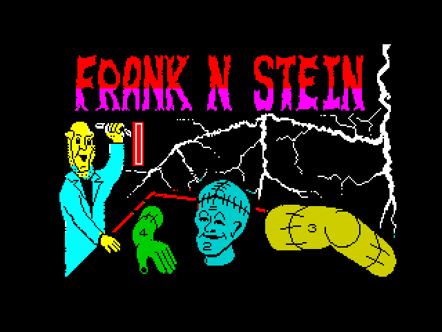 Frank N Stein — ZX SPECTRUM GAME