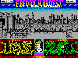 Freddy Hardest en Manhattan Sur — ZX SPECTRUM GAME ИГРА
