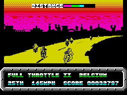 Full Throttle 2 — ZX SPECTRUM GAME ИГРА