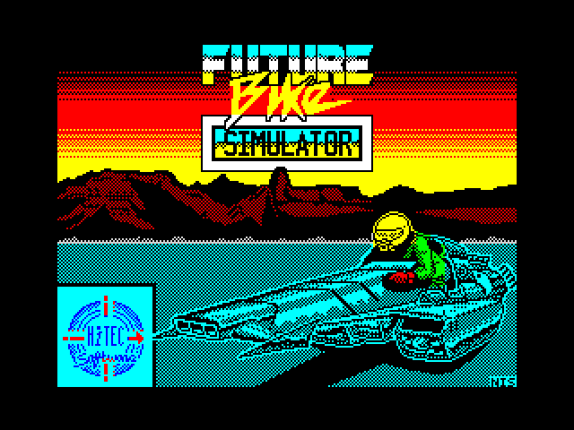 Future Bike Simulator — ZX SPECTRUM GAME ИГРА