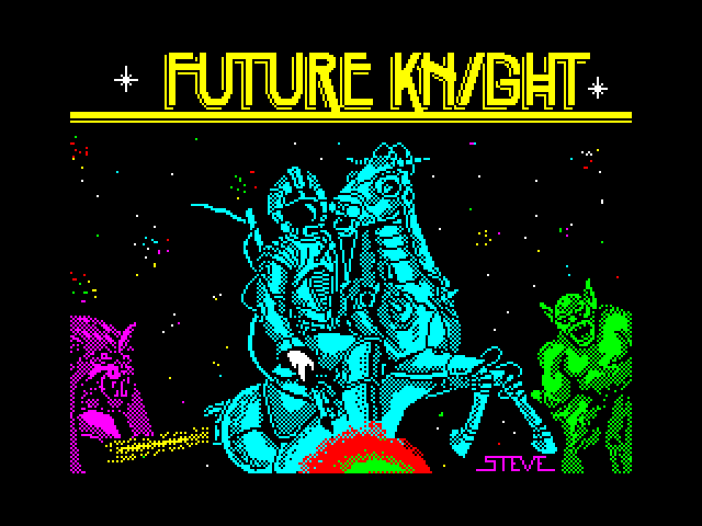 Future Knight — ZX SPECTRUM GAME ИГРА
