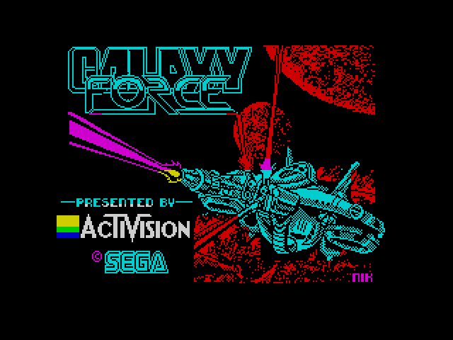 Galaxy Force — ZX SPECTRUM GAME ИГРА