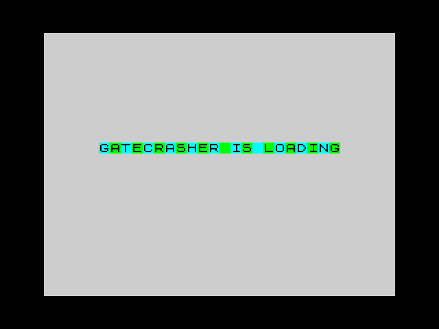 Gatecrasher — ZX SPECTRUM GAME ИГРА
