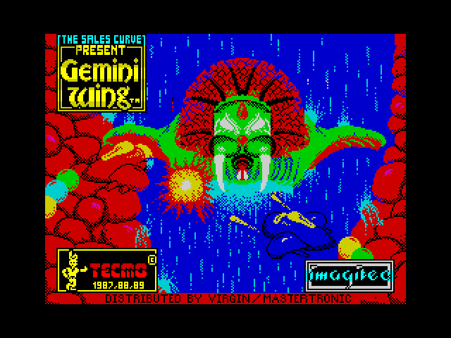 Gemini Wing — ZX SPECTRUM GAME ИГРА