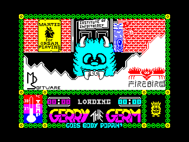 Gerry the Germ — ZX SPECTRUM GAME