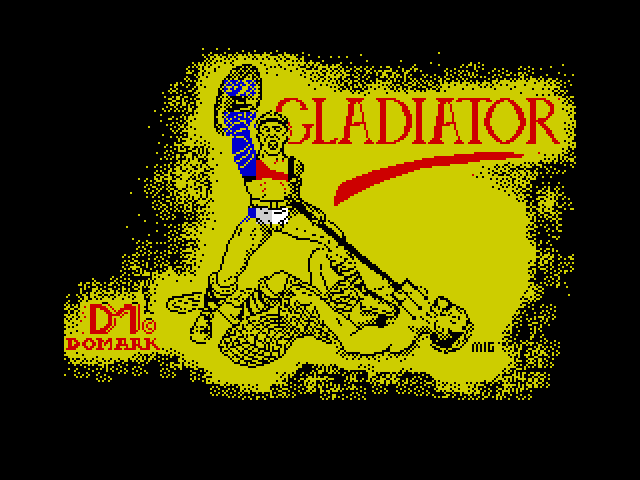 Gladiator — ZX SPECTRUM GAME