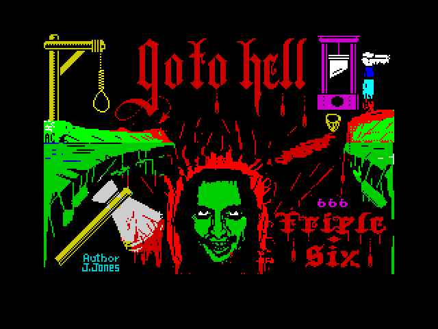 Go to Hell — ZX SPECTRUM GAME ИГРА