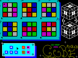 Virtual Cube Rubik — ZX SPECTRUM GAME ИГРА