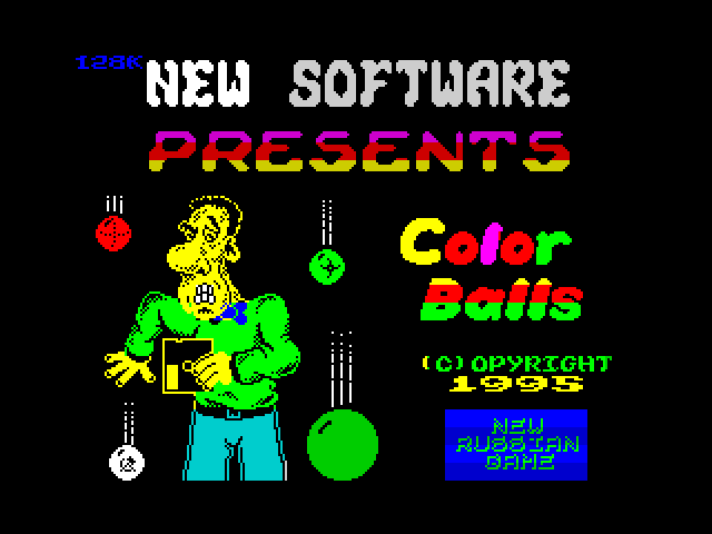 Color Balls — ZX SPECTRUM GAME