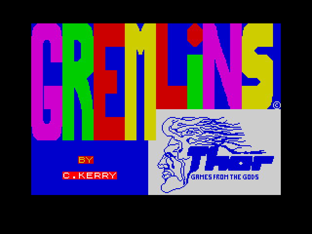 Gremlins — ZX SPECTRUM GAME
