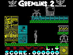 Gremlins 2: La Nueva Generacion — ZX SPECTRUM GAME