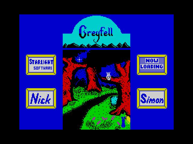 Greyfell — ZX SPECTRUM GAME
