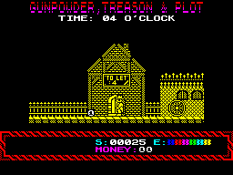 Gunpowder, Treason and Plot — ZX SPECTRUM GAME ИГРА