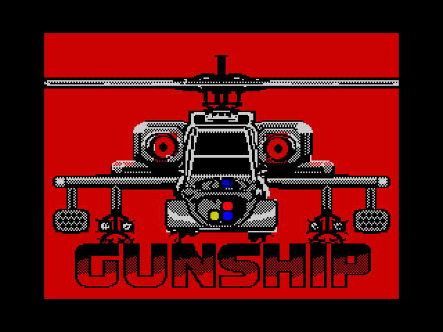Gunship — ZX SPECTRUM GAME