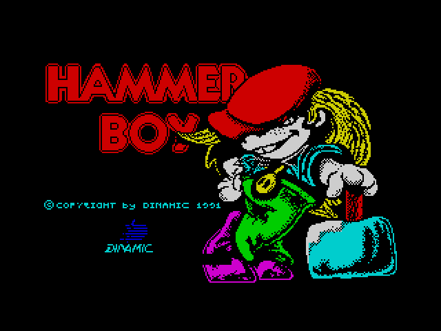 Hammer Boy — ZX SPECTRUM GAME