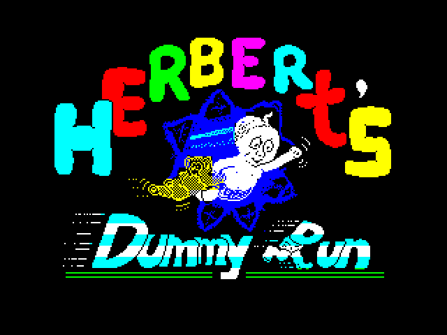 Herbert's Dummy Run — ZX SPECTRUM GAME