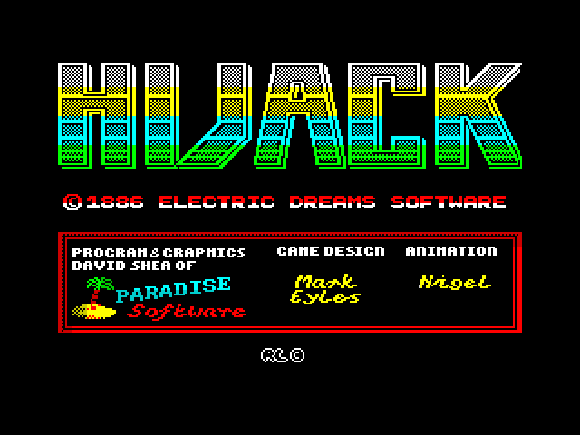 Hijack — ZX SPECTRUM GAME