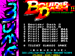Boulder Dash 2 Classic Collection — ZX SPECTRUM GAME