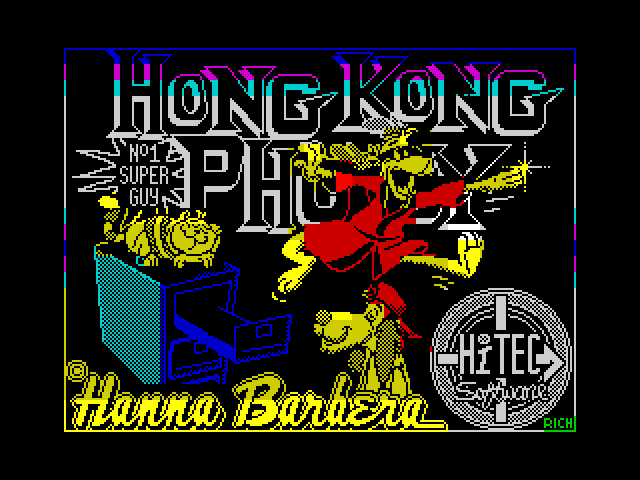 Hong Kong Phooey — ZX SPECTRUM GAME ИГРА