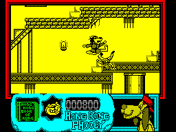 Hong Kong Phooey — ZX SPECTRUM GAME ИГРА