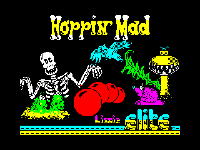 Hopping Mad — ZX SPECTRUM GAME ИГРА
