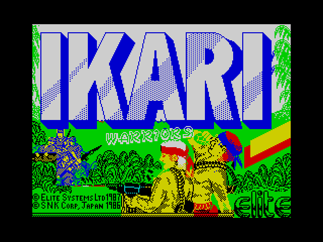 Ikari Warriors — ZX SPECTRUM GAME ИГРА