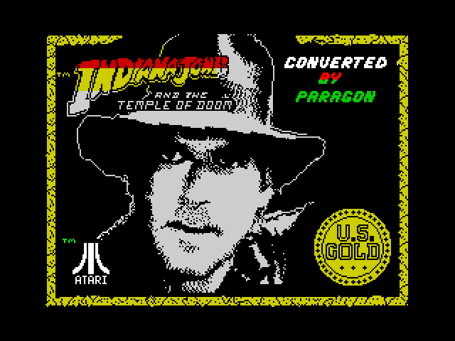 Indiana Jones and the Temple of Doom — ZX SPECTRUM GAME