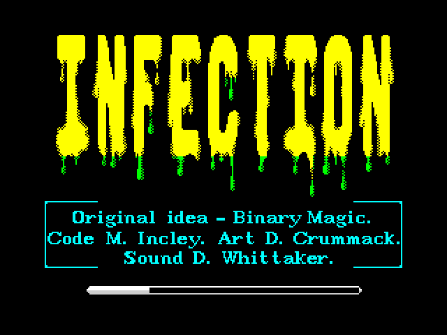 Infection — ZX SPECTRUM GAME Infection — ZX SPECTRUM GAME ИГРА