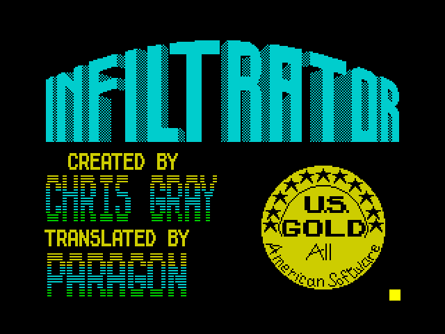 Infiltrator — ZX SPECTRUM GAME ИГРА