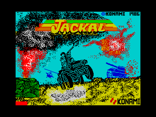Jackal — ZX SPECTRUM GAME ИГРА