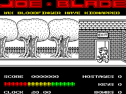 Joe Blade — ZX SPECTRUM GAME ИГРА