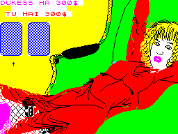 Strip-tease Casino — ZX SPECTRUM GAME ИГРА