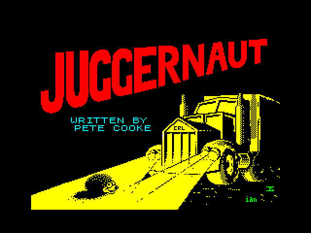 Juggernaut — ZX SPECTRUM GAME