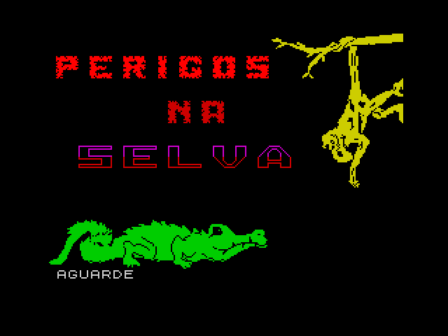 Jungle Trouble — ZX SPECTRUM GAME Jungle Trouble — ZX SPECTRUM GAME ИГРА
